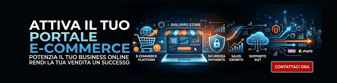 Attiva il tuo e-commerce E-Commerce